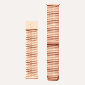 XL Mesh Band in Rose Gold